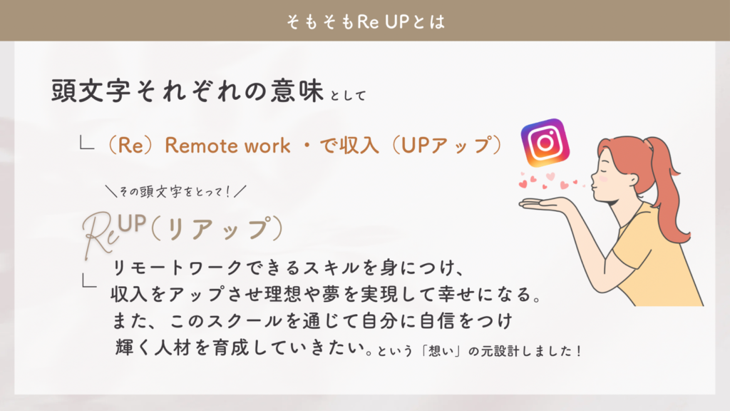 ReUPとは